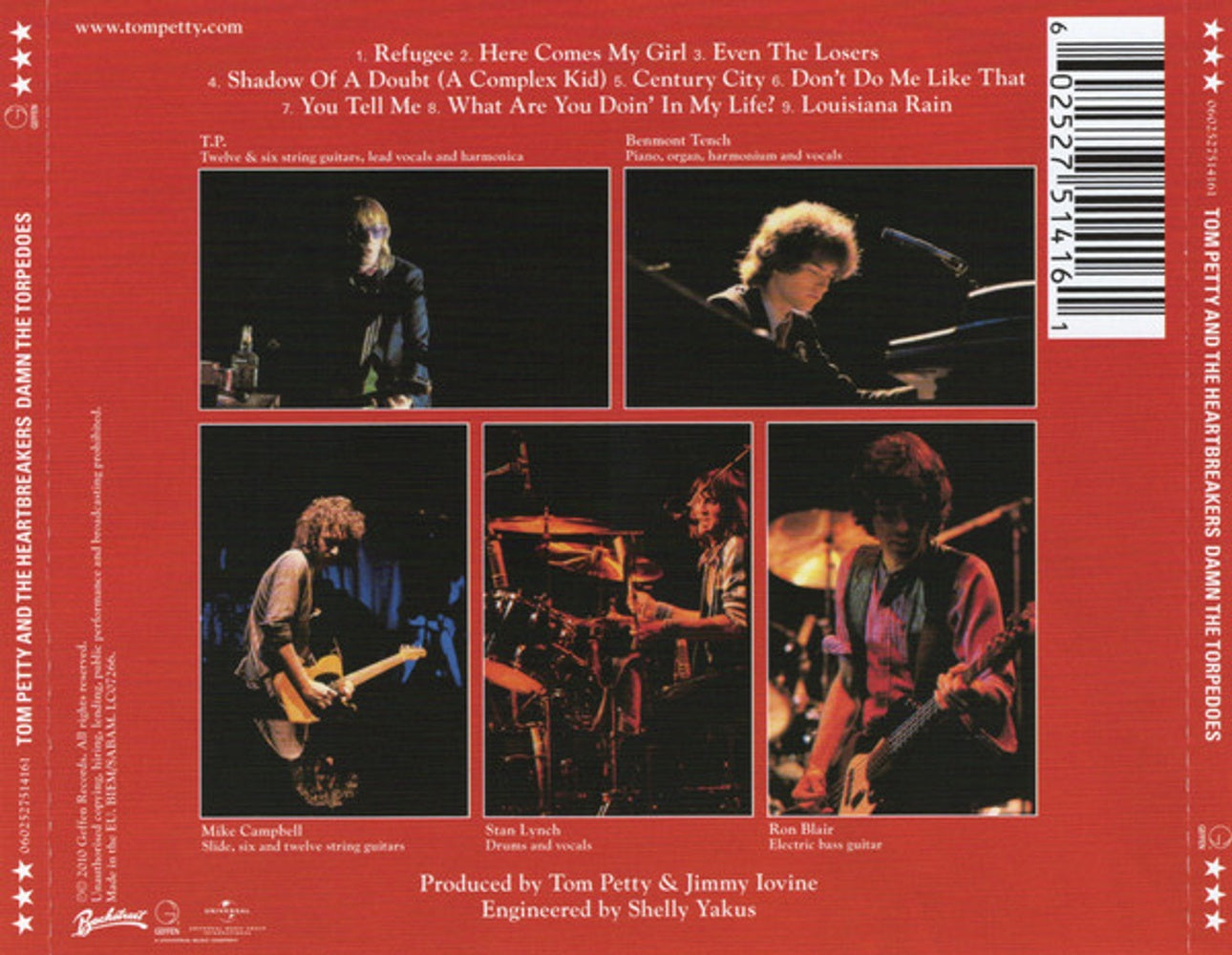 Tom Petty & The Heartbreakers – Damn The Torpedoes (CD) - Detail