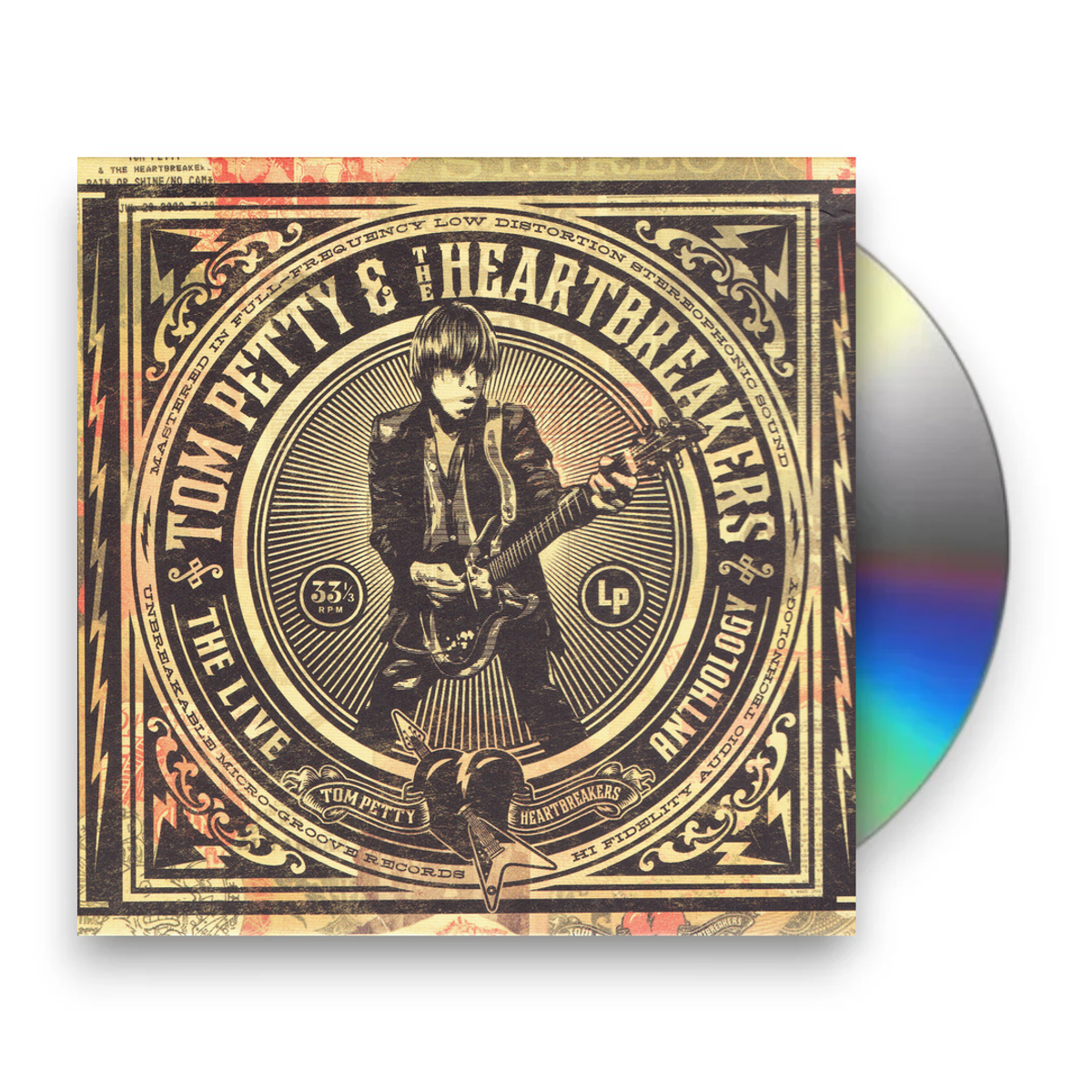 Tom Petty & The Heartbreakers – The Live Anthology (4-CD) - Front