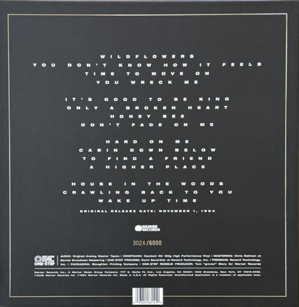 Tom Petty – Wildflowers (One-Step 2-LP Vinyl) - Detail