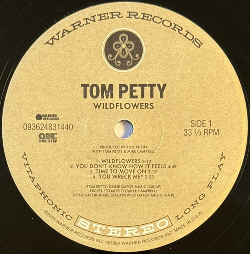 Tom Petty – Wildflowers (One-Step 2-LP Vinyl) - Side View