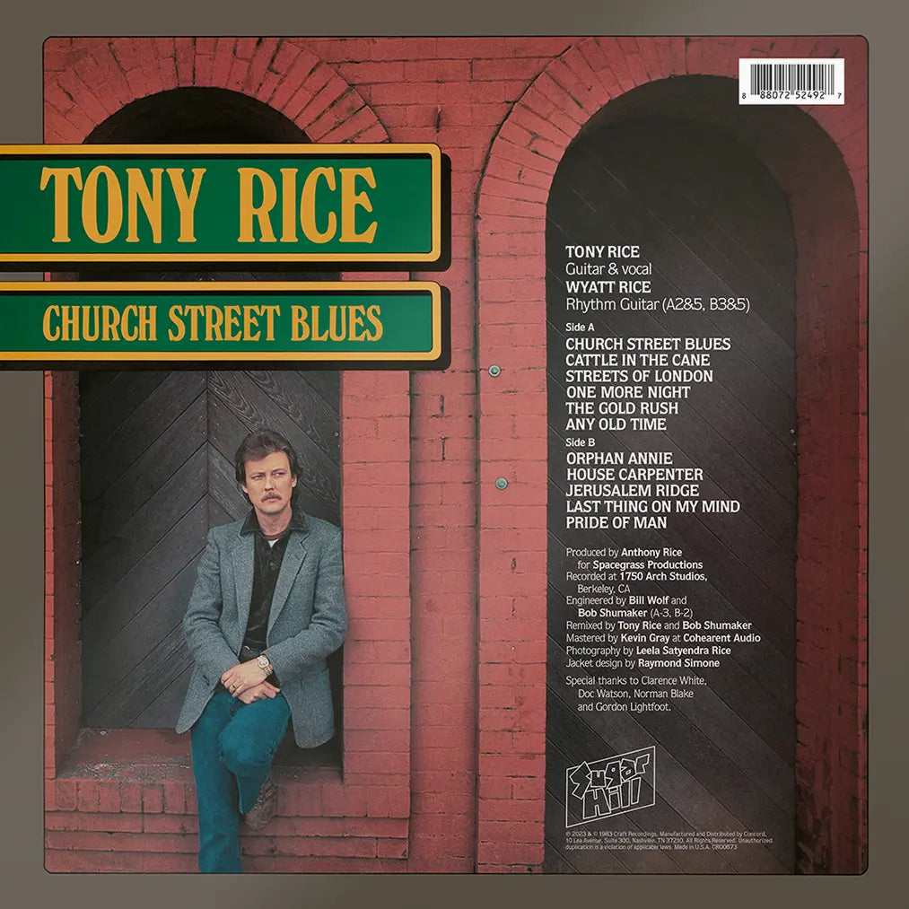 Tony Rice – Church Street Blues (LP Vinyl)