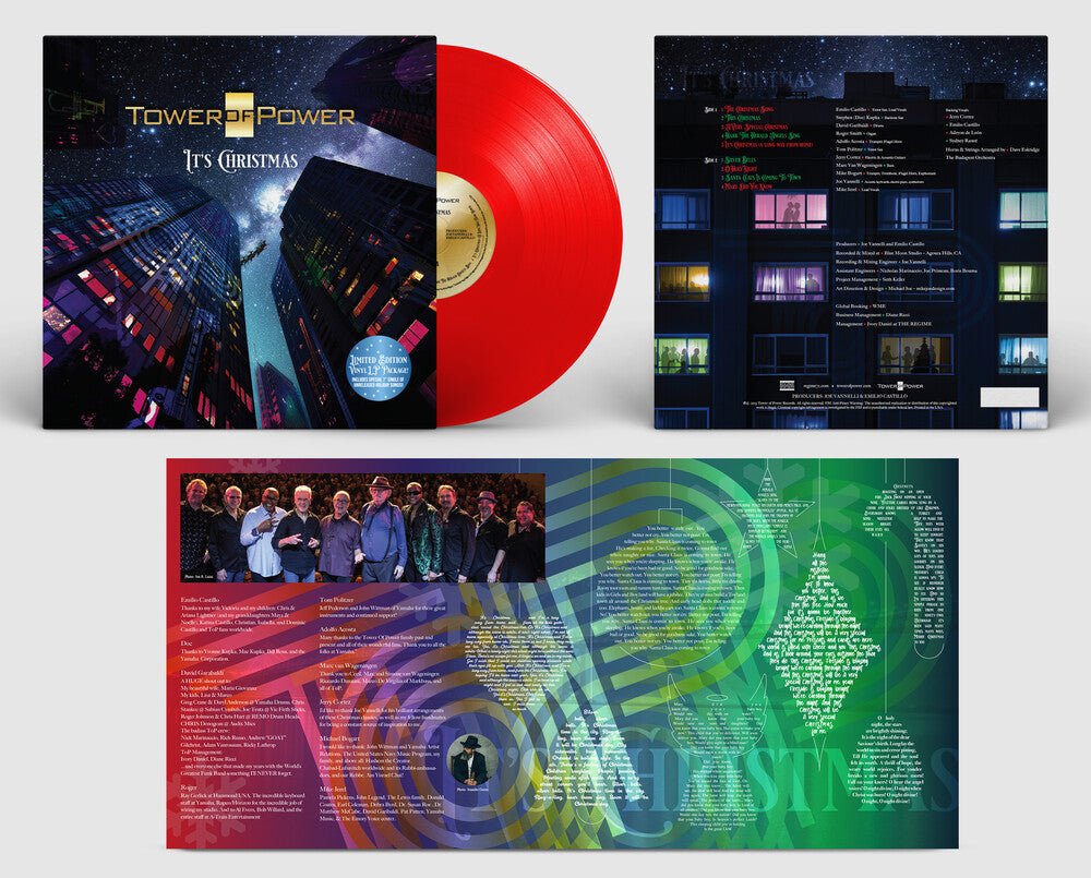 Tower Of Power – It's Christmas (Colored, Red LP Vinyl)