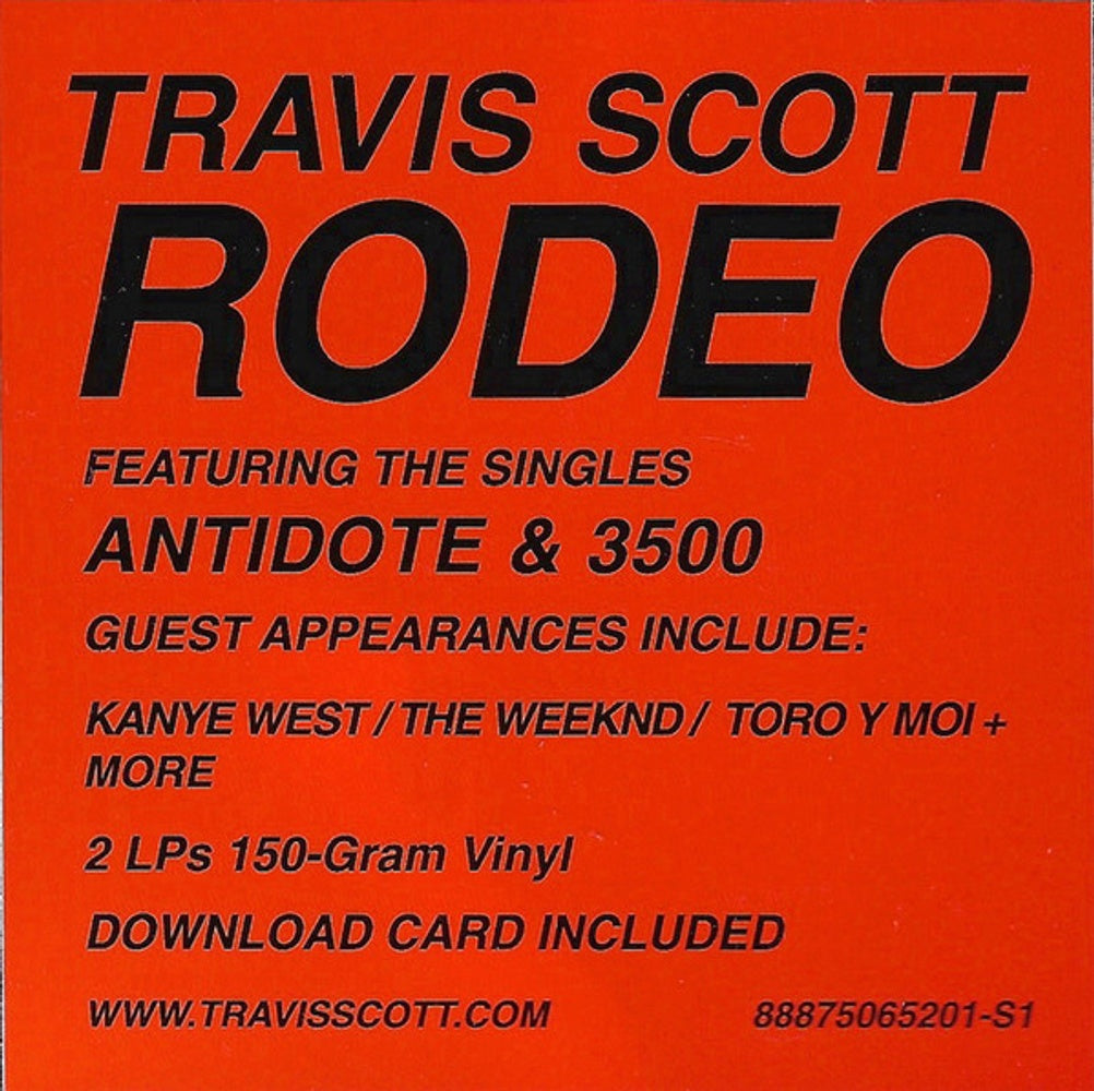 Travis Scott – Rodeo (2-LP Vinyl)