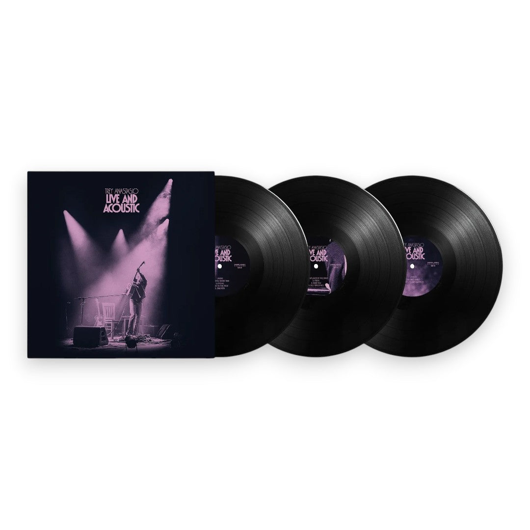 Trey Anastasio – Live & Acoustic (Black 3-LP Vinyl)