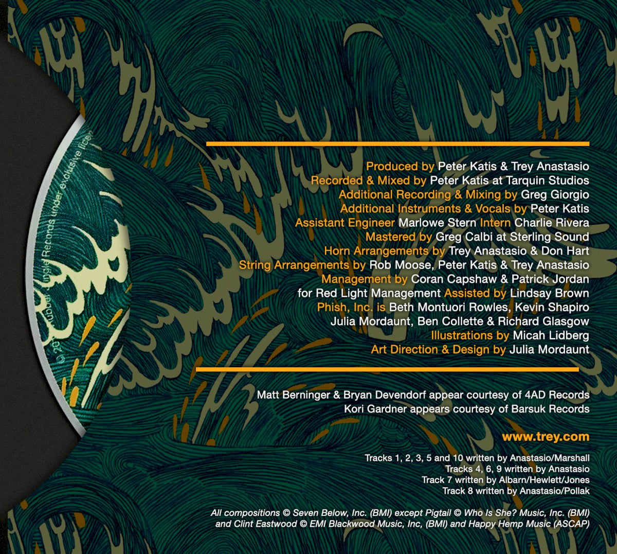 Trey Anastasio – Traveler (CD) - Close-Up