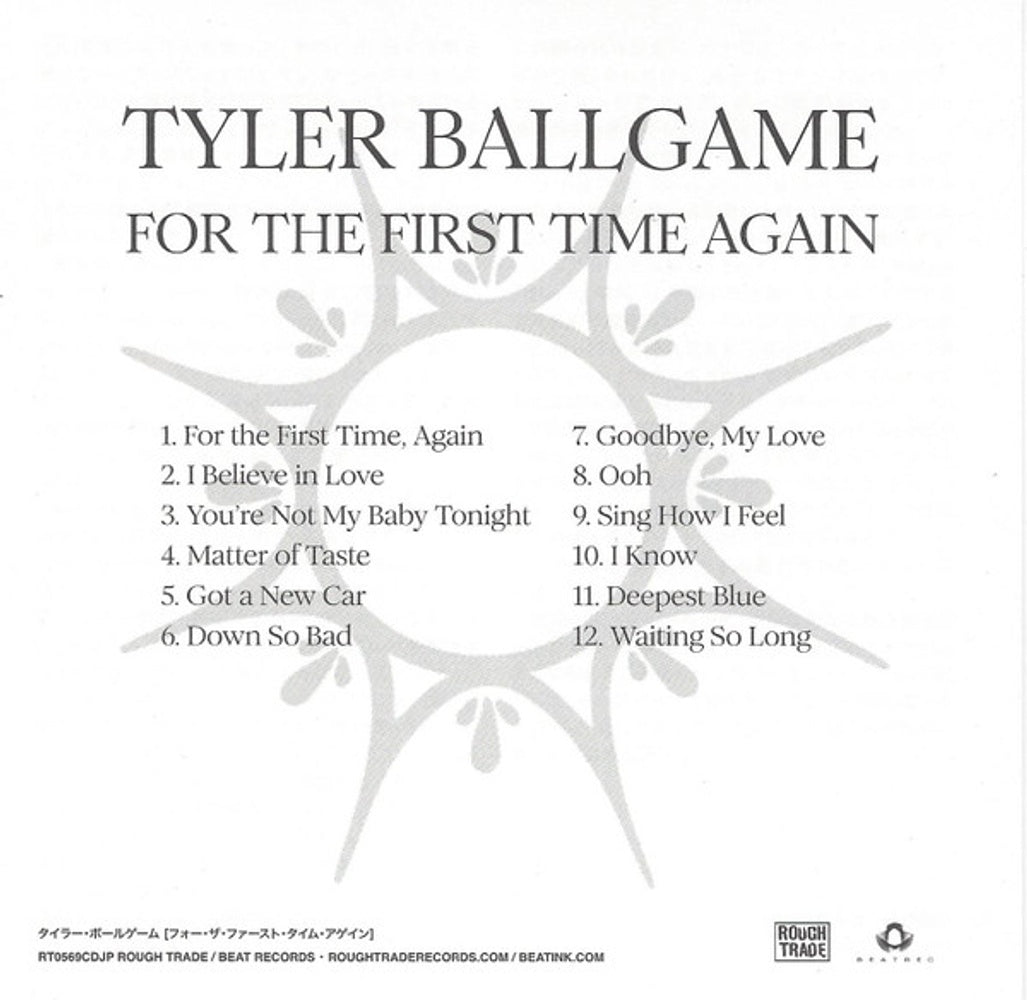 Tyler Ballgame – For The First Time Again (CD)