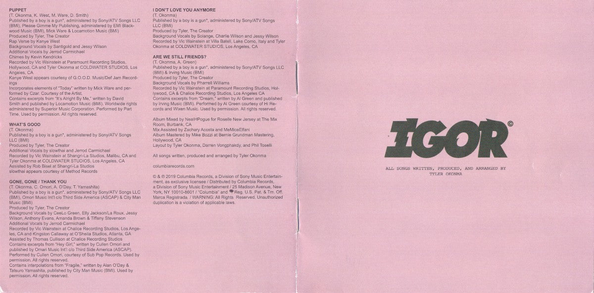 Tyler, The Creator – Igor (CD)