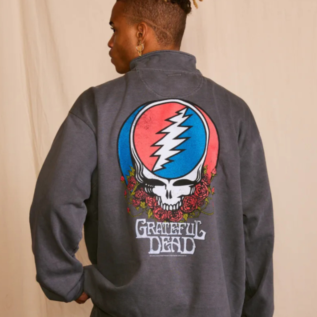 Grateful Dead Zip Men's Sweatshirt