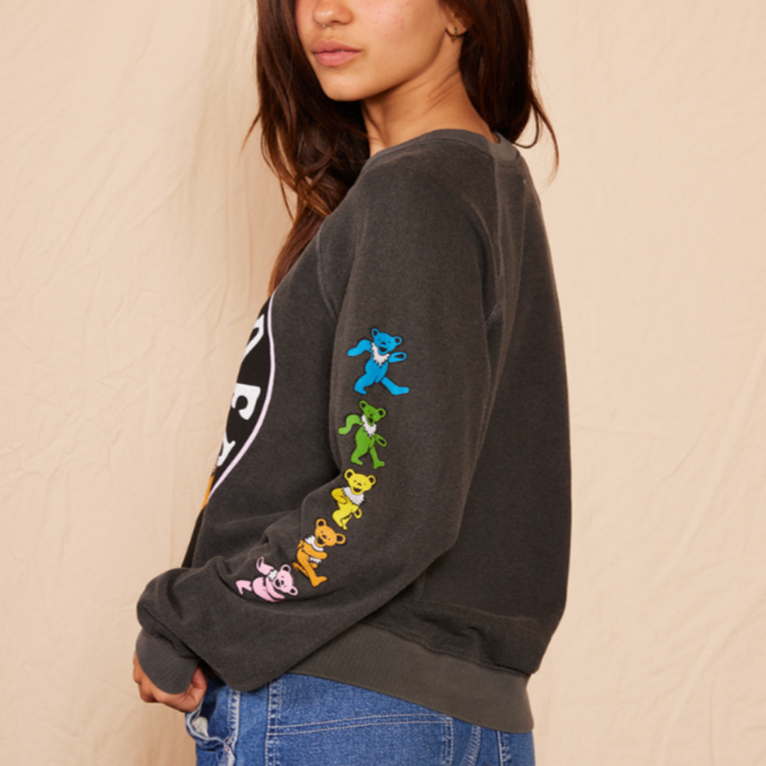 Grateful Dead Dancing Bears Crewneck Sweatshirt