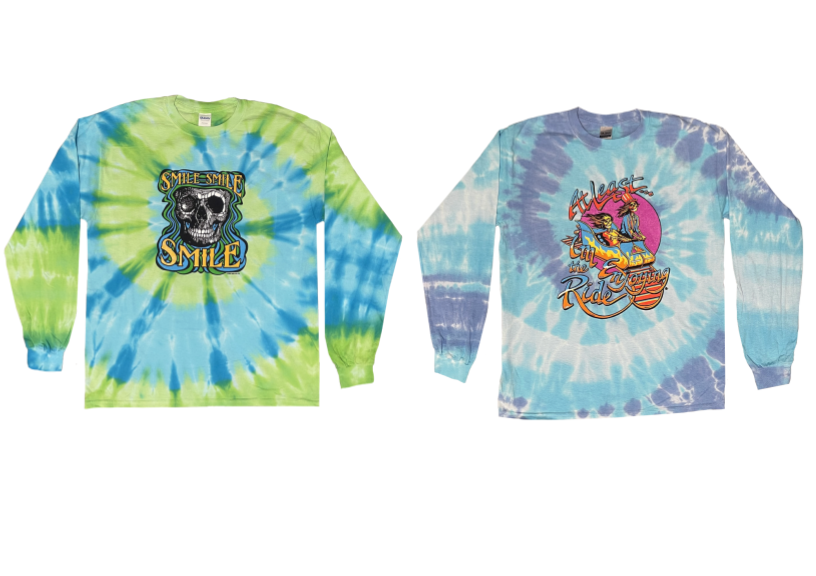 Long-Sleeve Bundle: Tie-Dyes