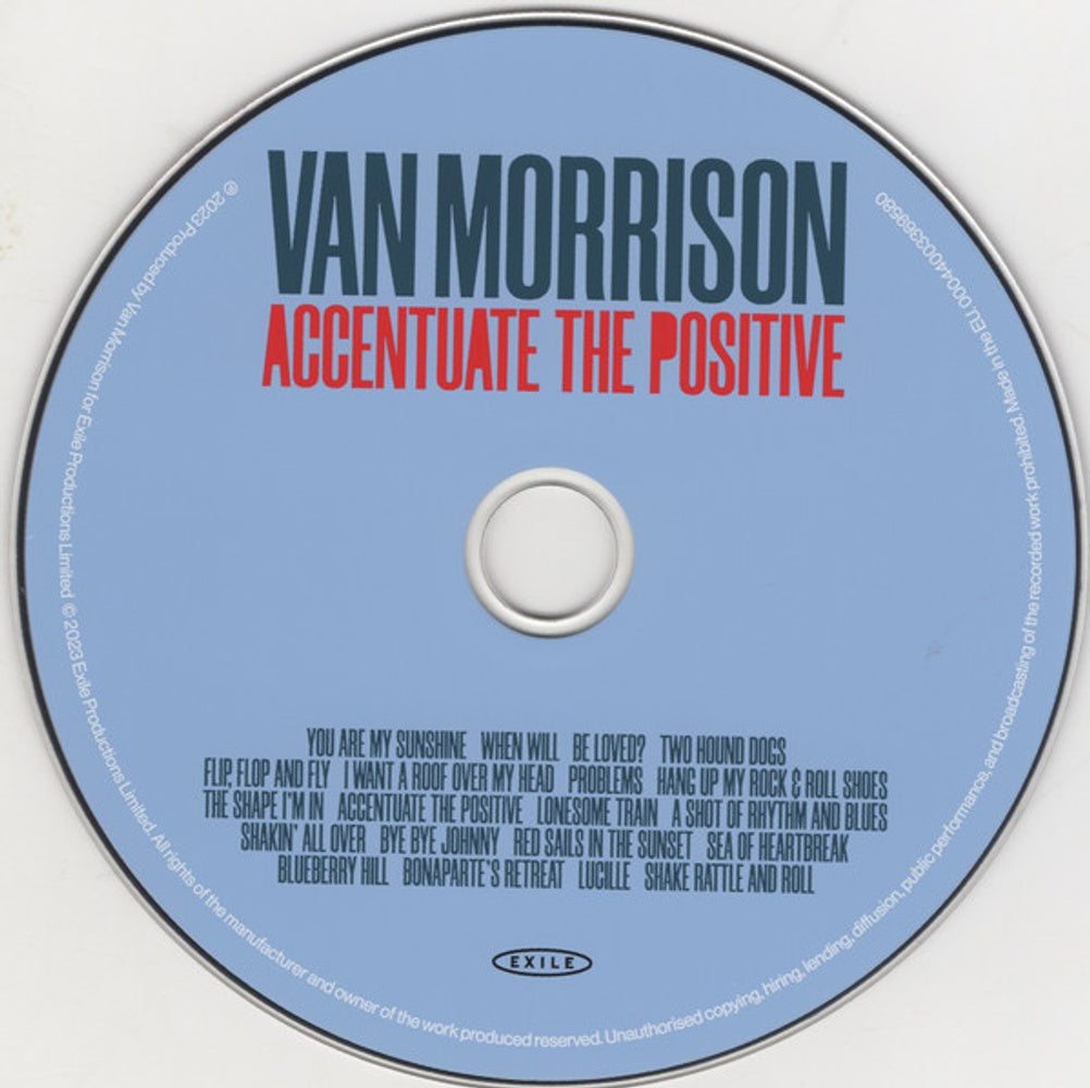 Van Morrison – Accentuate The Positive (CD) - Alternate View