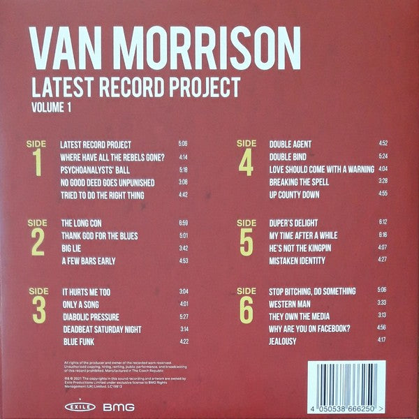 Van Morrison – Latest Record Project Volume 1 (3-LP Vinyl) - Lifestyle