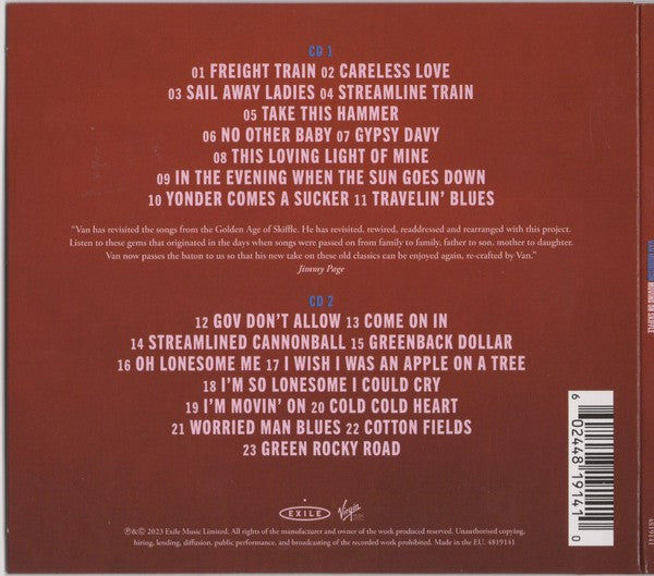 Van Morrison – Moving On Skiffle (2-CD) - Detail