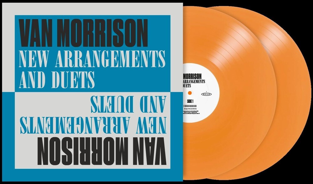 Van Morrison – New Arrangements And Duets (Orange 2-LP Vinyl) - Front