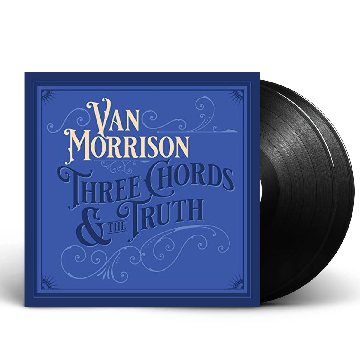 Van Morrison – Three Chords and the Truth (White 2-LP Vinyl) - Back