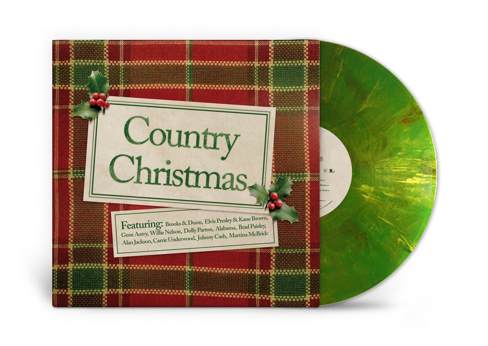 Various Artists – Country Christmas (Green LP Vinyl)