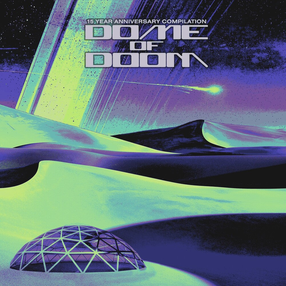 Various Artists – Dome of Doom Records 15 Year Anniversary Compilation (Clear Purple / Sea-foam Green LP Vinyl)