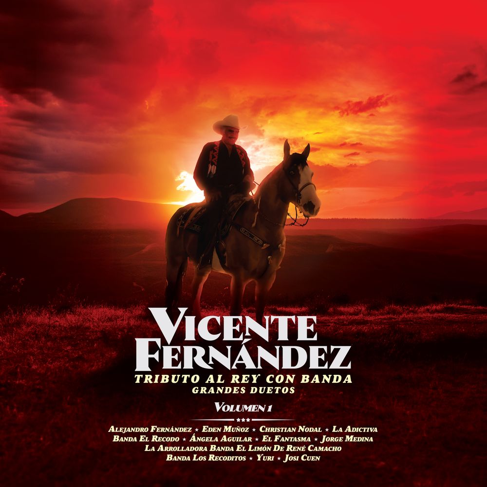 Vicente Fernandez – Tributo Al Rey Con Banda (Grandes Duetos Vol. 1 LP Vinyl)