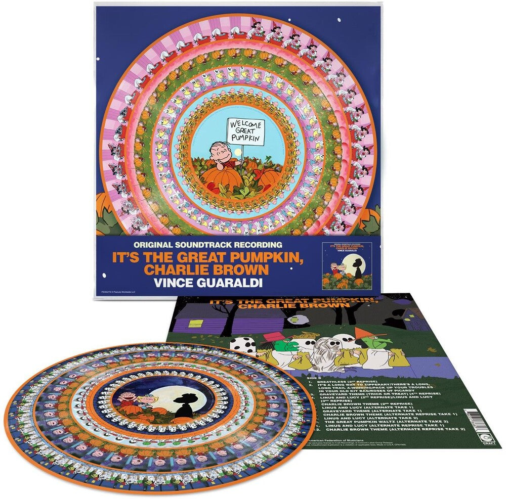 Vince Guaraldi – It's the Great Pumpkin, Charlie Brown (zoetrope Vinyl/45rpm, OST)