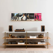 Vinyl Record Display Shelf