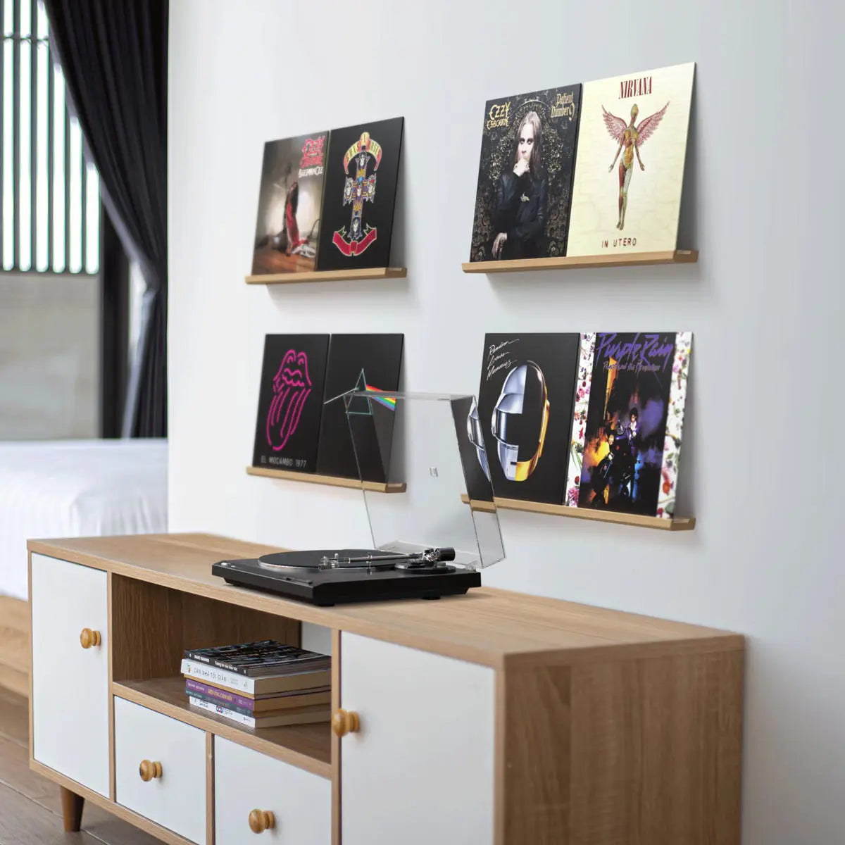Vinyl Record Display Shelf | relix.shop