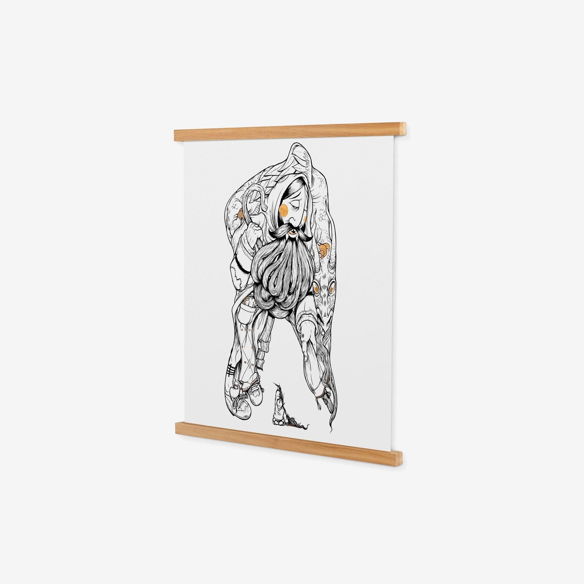 Vinyl Record Magnetic Framing