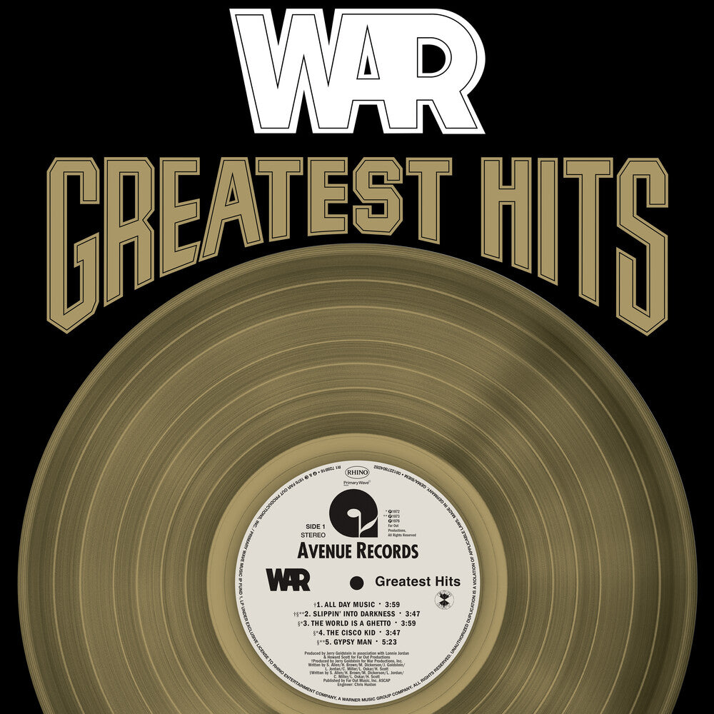 War – Greatest Hits (brick & Mortar Exclusive LP Vinyl)