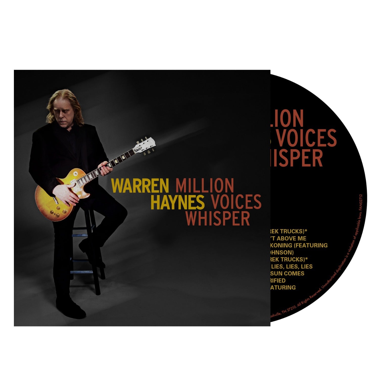 Warren Haynes – Million Voices Whisper (CD)