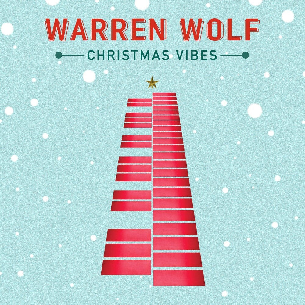 Warren Wolf – Christmas Vibes - Candy Cane Vinyl (Colored LP Vinyl)