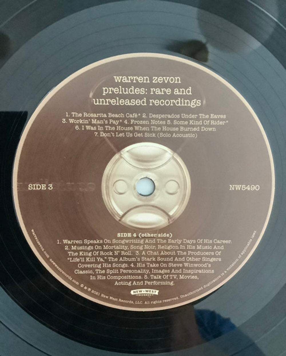 Warren Zevon – Preludes (2-LP Vinyl)