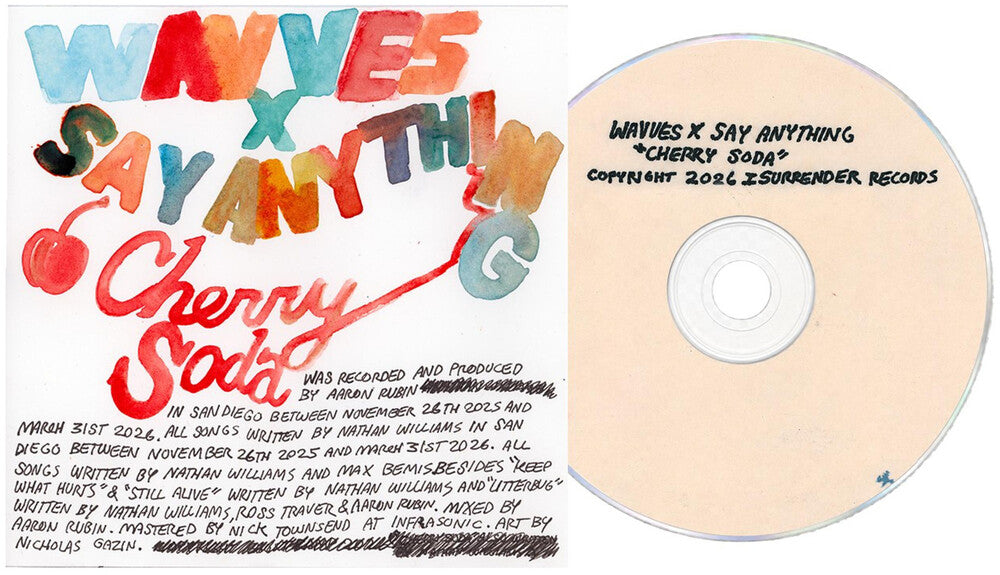 Wavves x Say Anything – Cherry Soda (CD)
