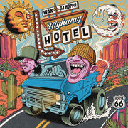 Wax & DJ Hoppa – Highway Hotel (Pink and Green LP Vinyl)