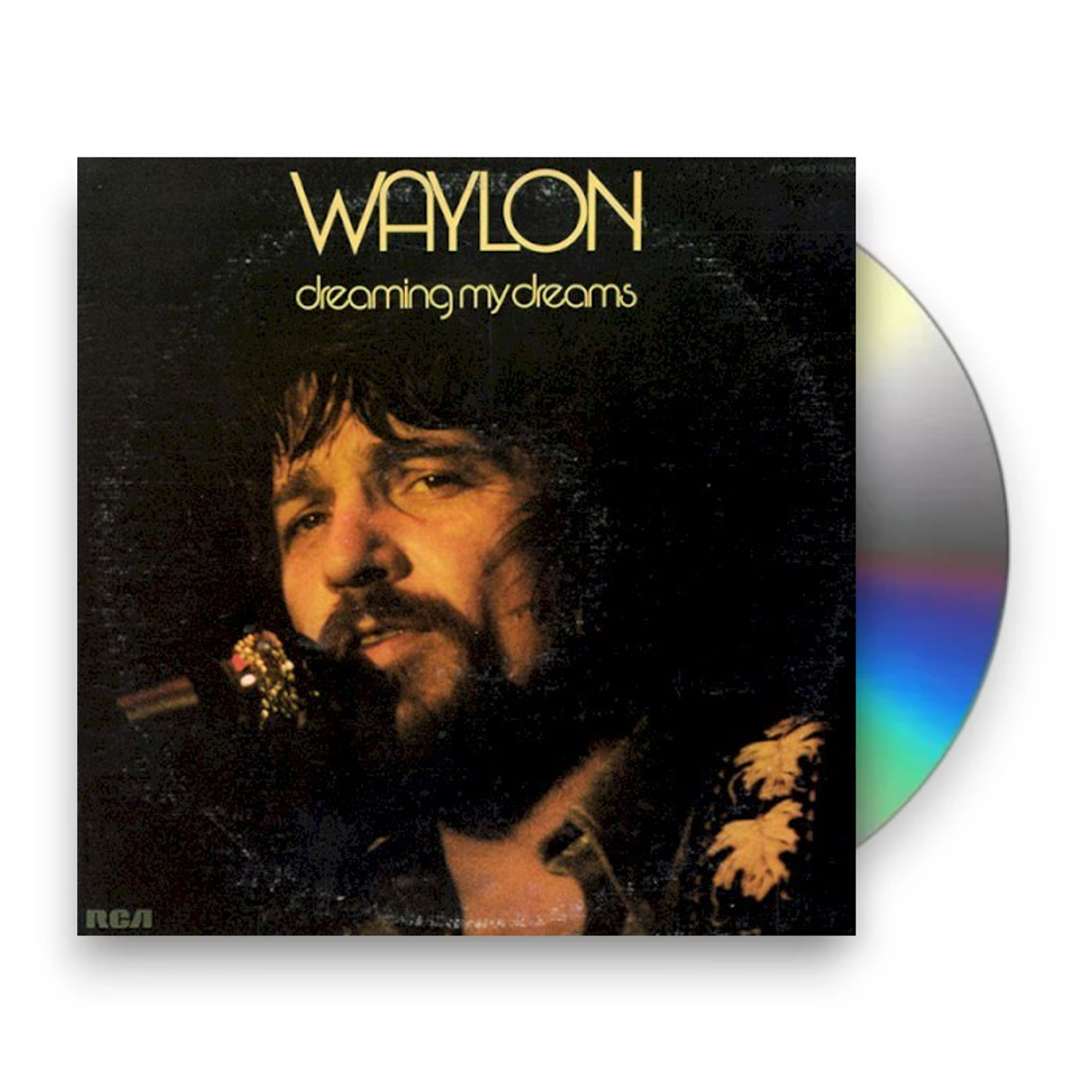 Waylon Jennings – Dreaming My Dreams (CD) - Front