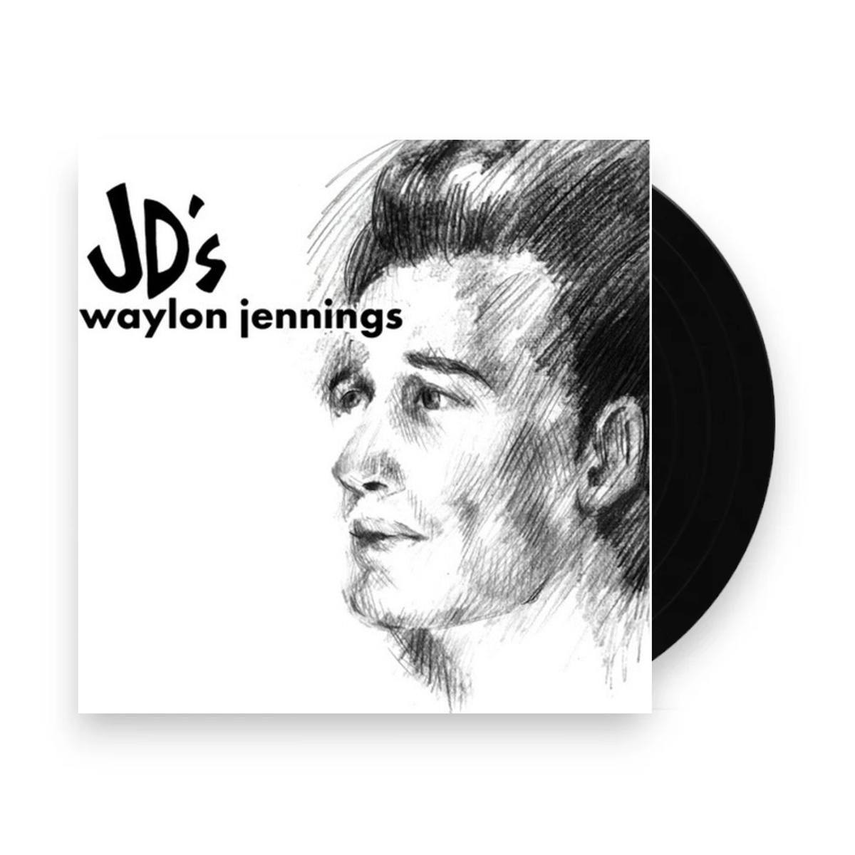 Waylon Jennings – JD's (RSD Essential 180g Dark Gray LP Vinyl) - Front