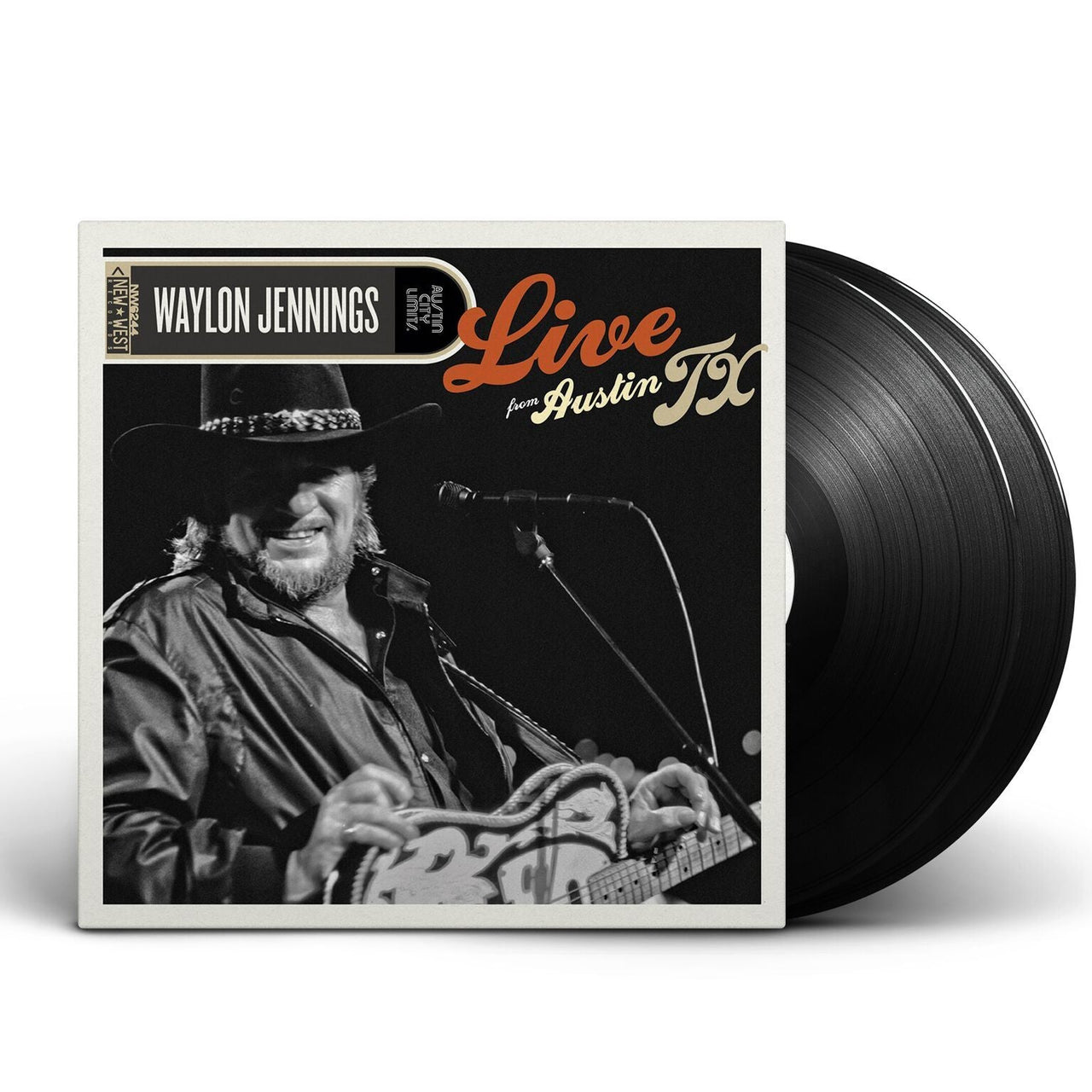 Waylon Jennings – Live From Austin, TX (2-LP Black Vinyl)