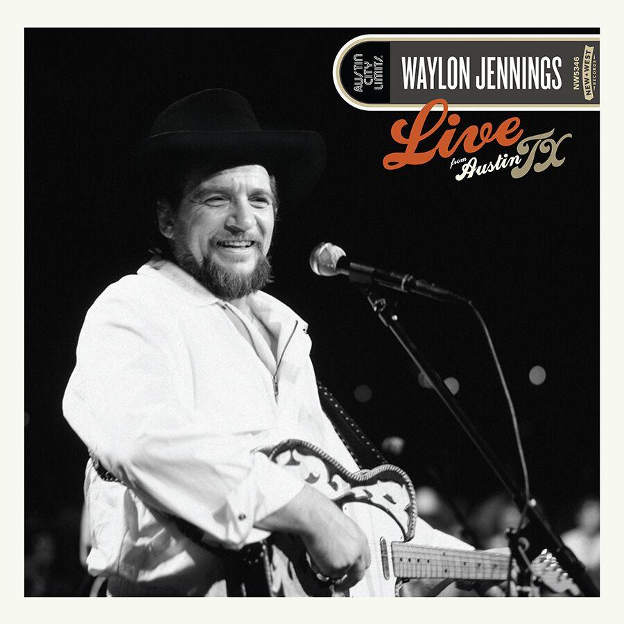 Waylon Jennings – Live From Austin, TX (LP Translucent Silver & Gold Marble Vinyl)