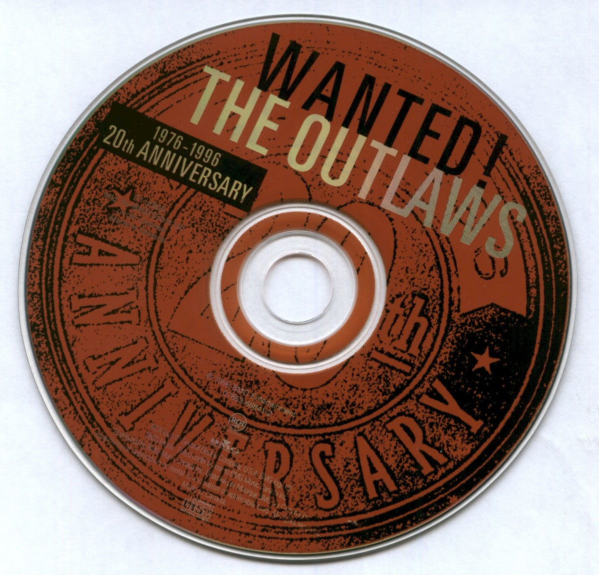 Waylon Jennings – Wanted: The Outlaws (CD) - Alternate View