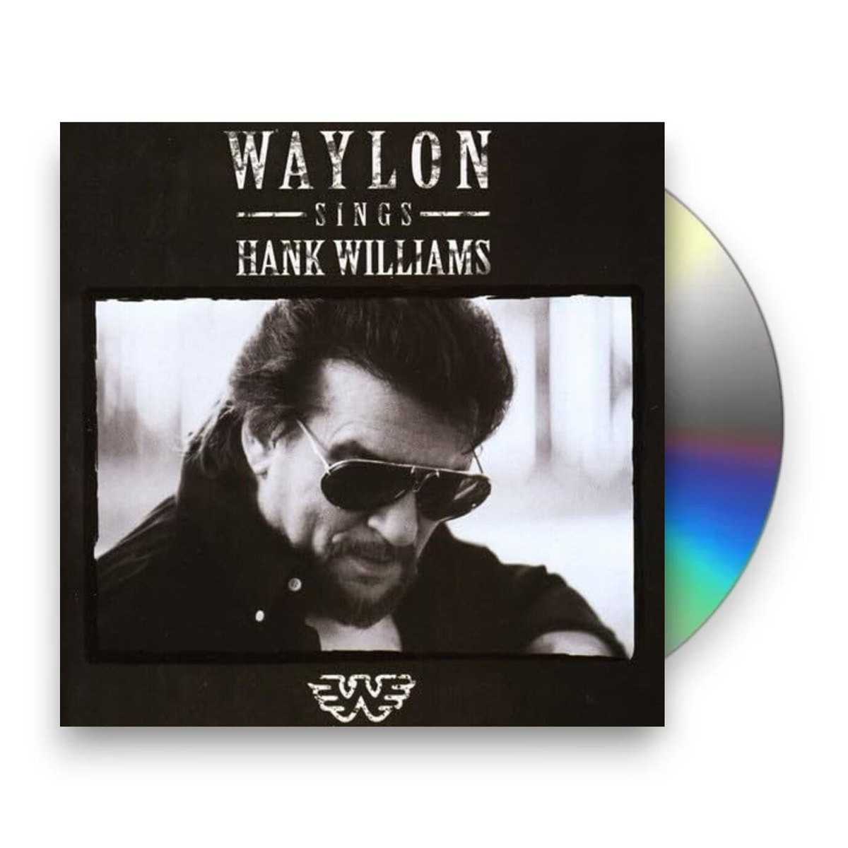 Waylon Jennings – Waylon Sings Hank Williams (CD) - Front