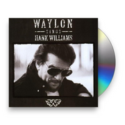 Waylon Jennings – Waylon Sings Hank Williams (CD) - Front