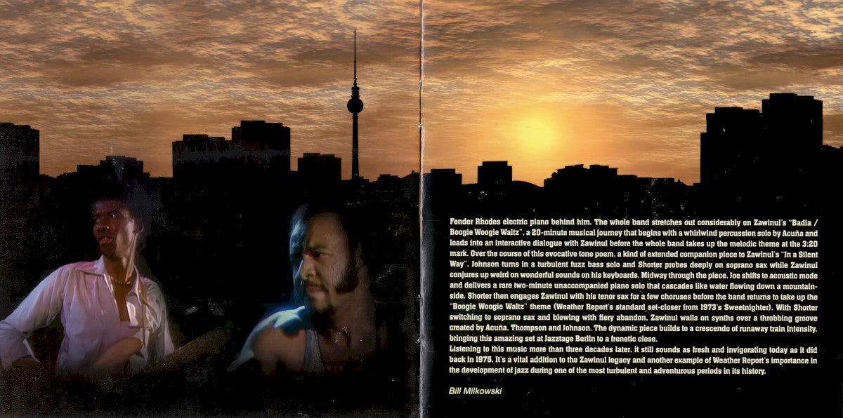 Gatefold 3: Weather Report – Live in Berlin 1975 Vinyl LP | Relix