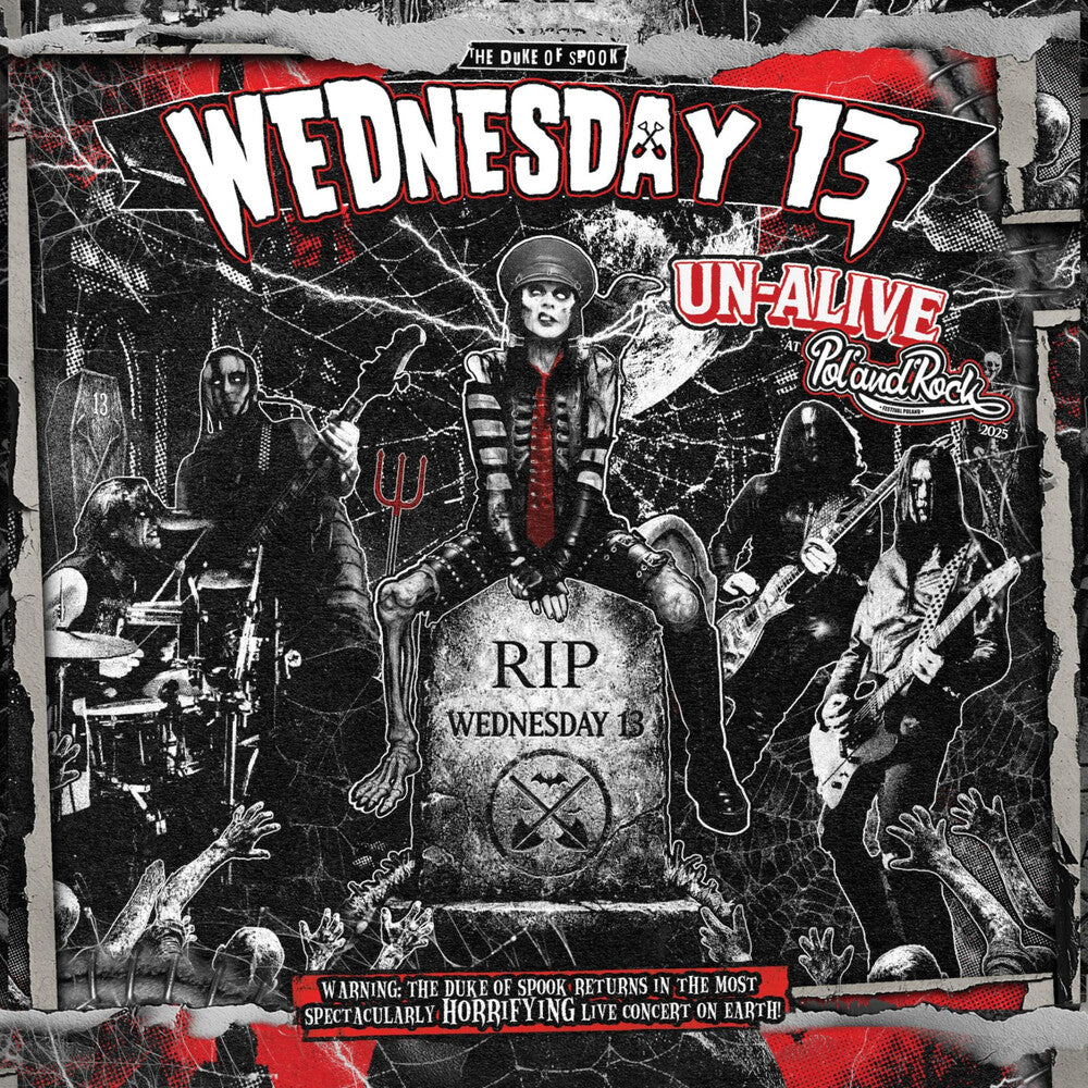 Wednesday 13 – Un-Alive From Pol'and'rock 2025 (LP Vinyl)