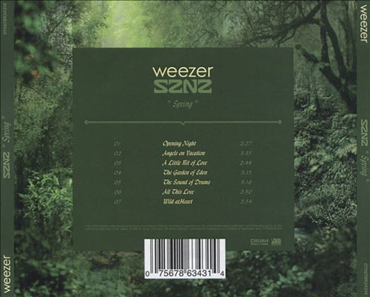 Weezer – SZNZ: Spring EP (CD)
