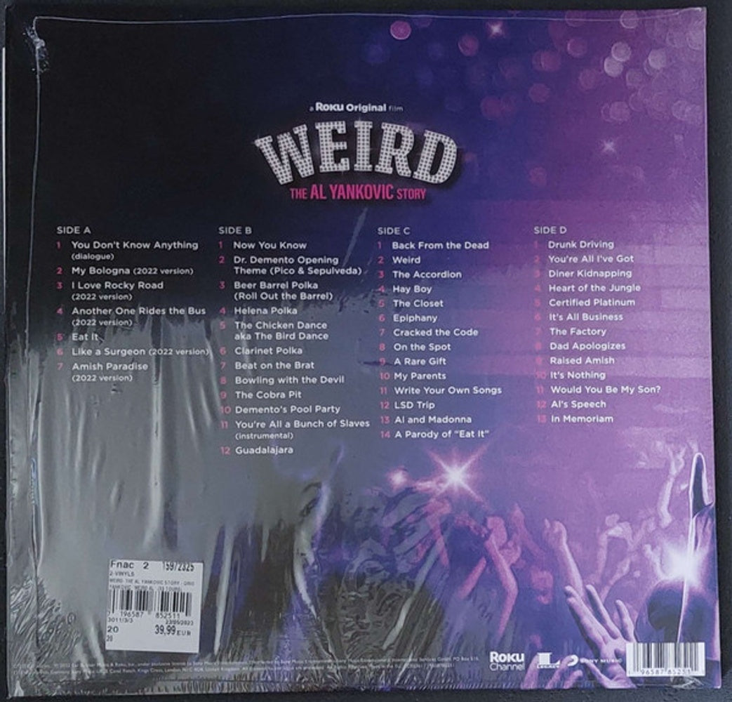 'Weird Al' Yankovic – Weird: The Al Yankovic Story (2-LP Vinyl)
