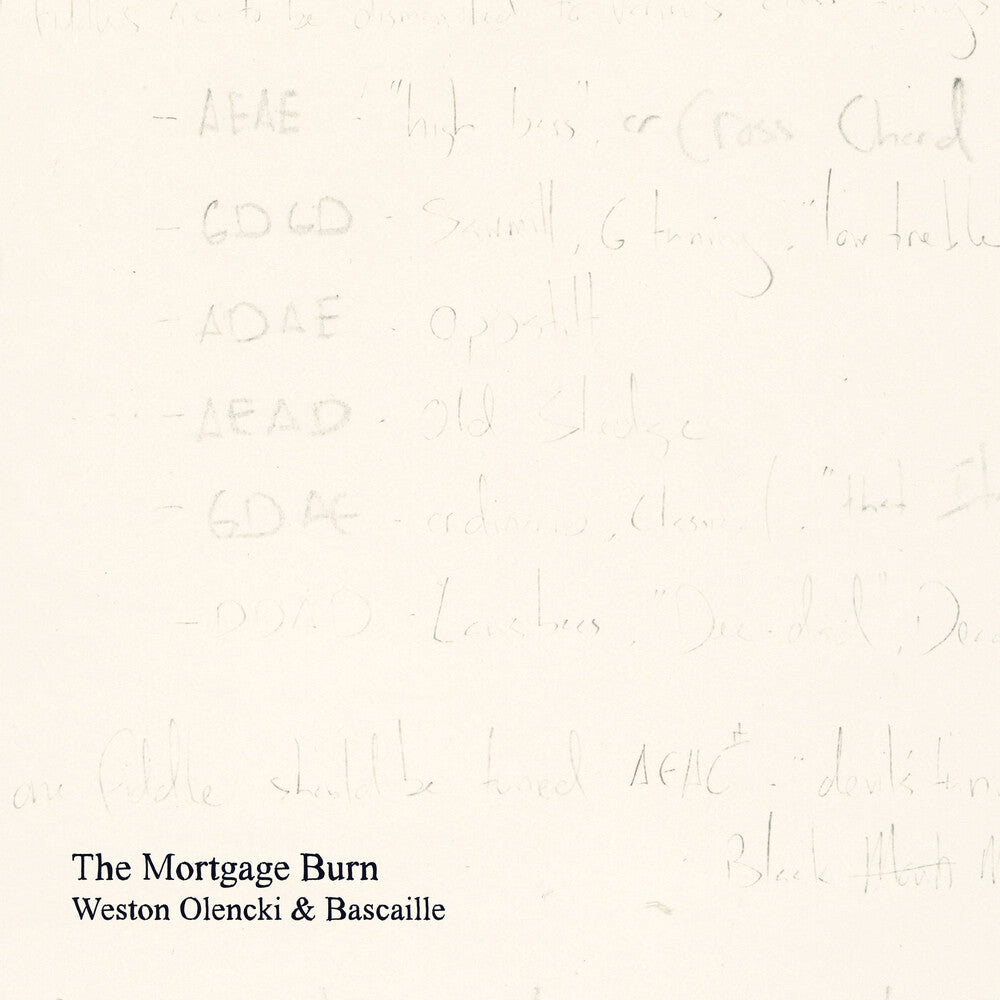 Weston Olencki – Mortgage Burn (CD)