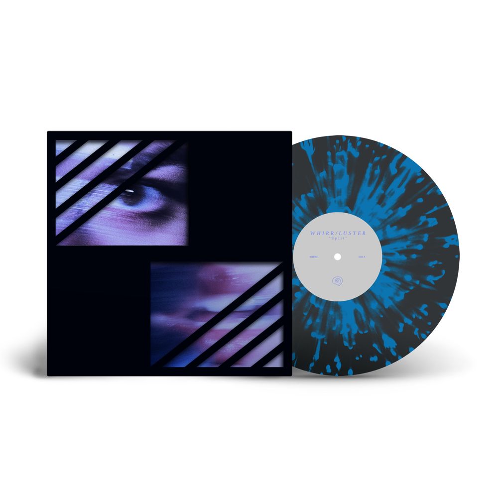 Whirr – Whirr & Luster (Black Ice w/ Blue Splatter LP Vinyl)