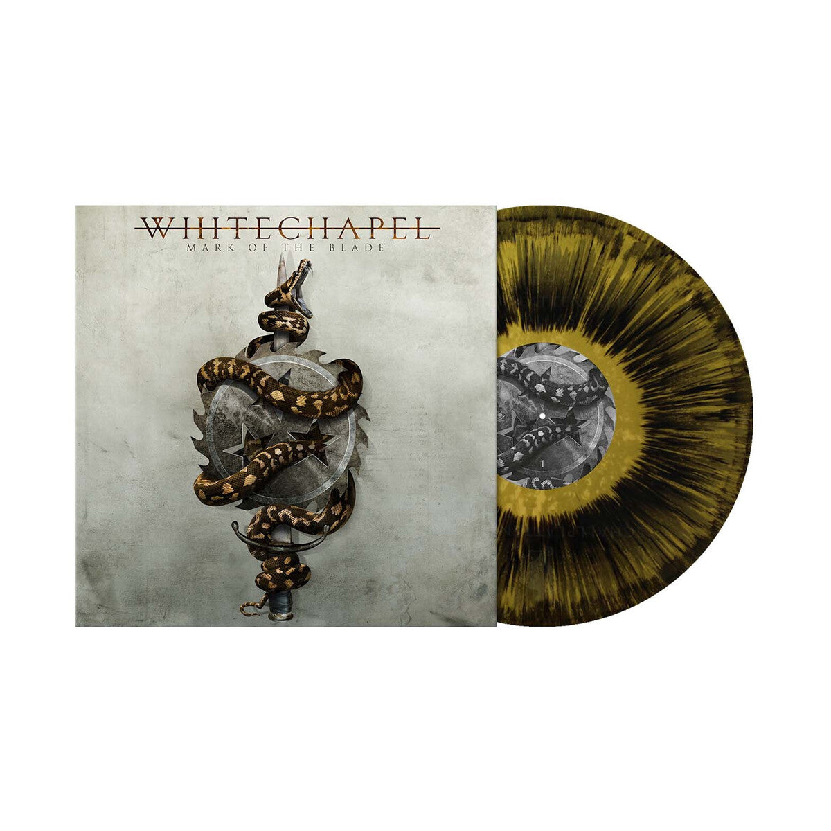 Whitechapel – Mark Of The Blade (Gold Metallic Black Dust LP Vinyl)