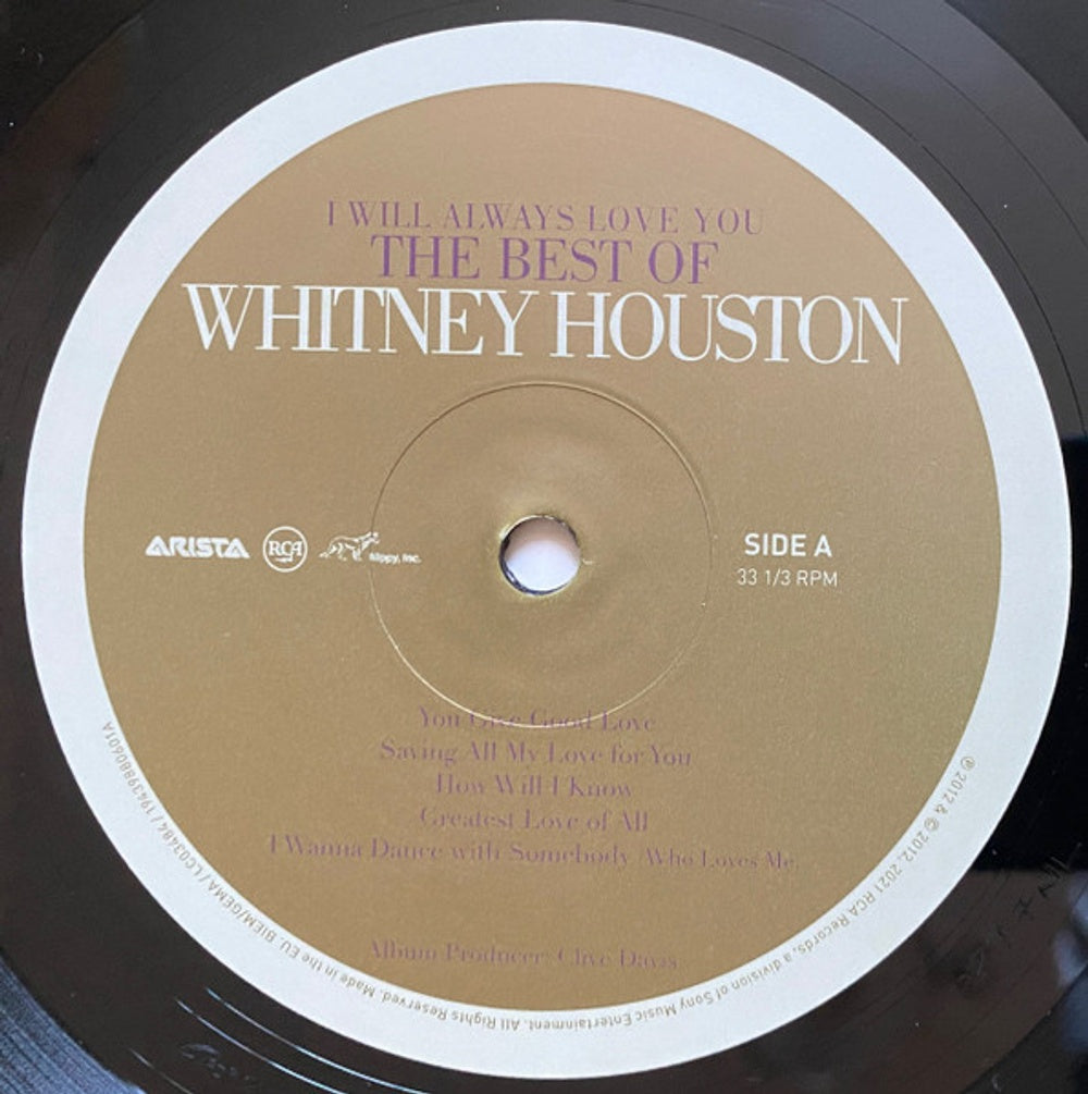 Whitney Houston – I Will Always Love You: The Best Of Whitney Houston (2-LP Vinyl)