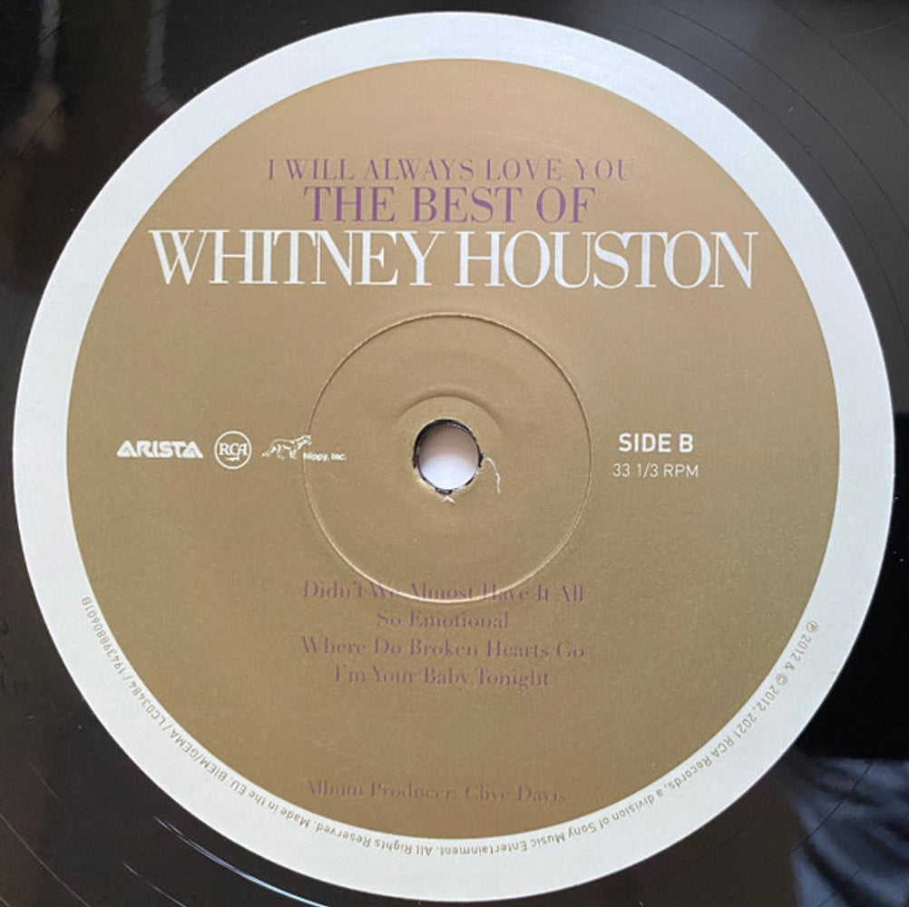 Whitney Houston – I Will Always Love You: The Best Of Whitney Houston (2-LP Vinyl)