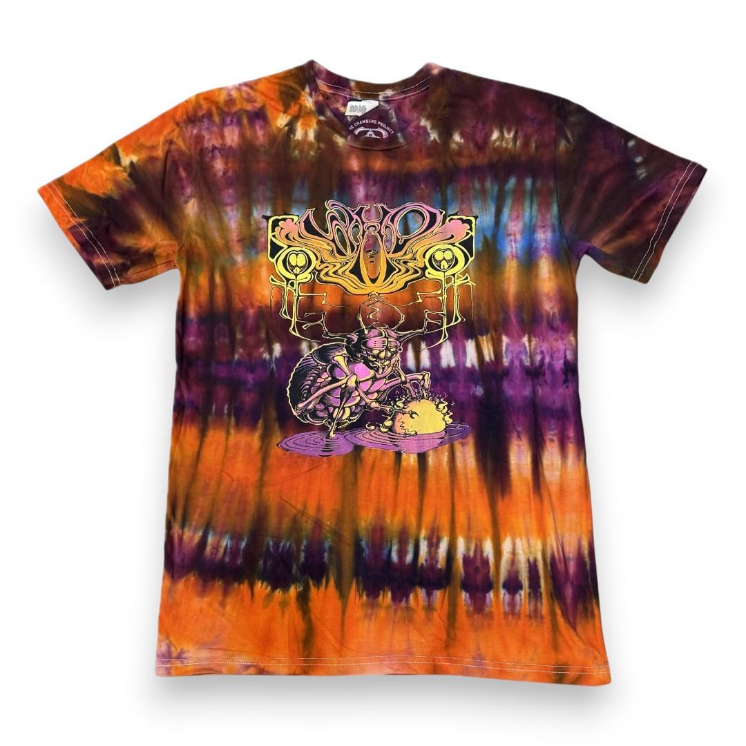 Who Scarab Tie Dye T-Shirt by Rick Griffin - Detail
