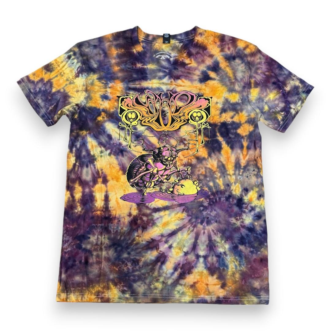 Who Scarab Tie Dye T-Shirt by Rick Griffin - Front